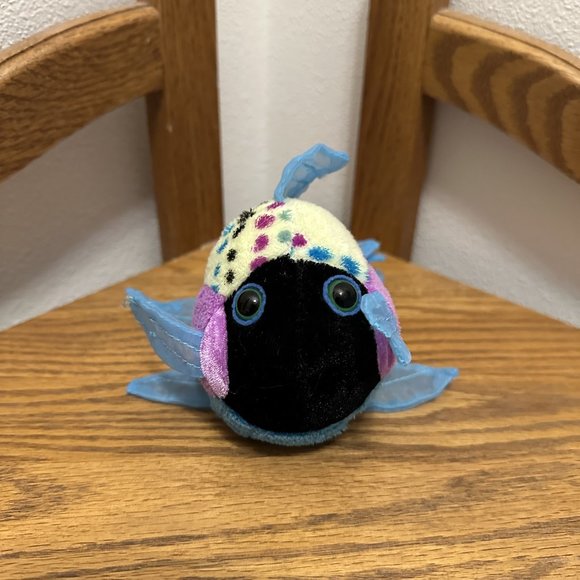 Webkinz Lil Kinz Polka Back Fish HS524 Plush Toy No Code - Picture 1 of 4